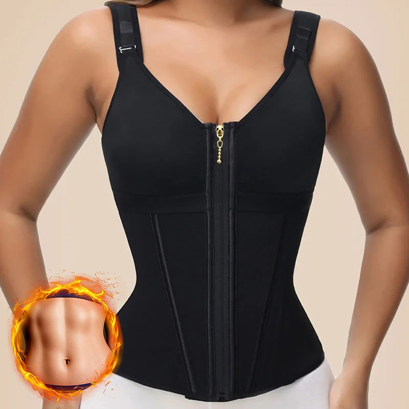 Waist Trainer Women - シェイプウェア レディース ファハス ウエストトレーナー お腹引き締めベスト ボディシェイパー