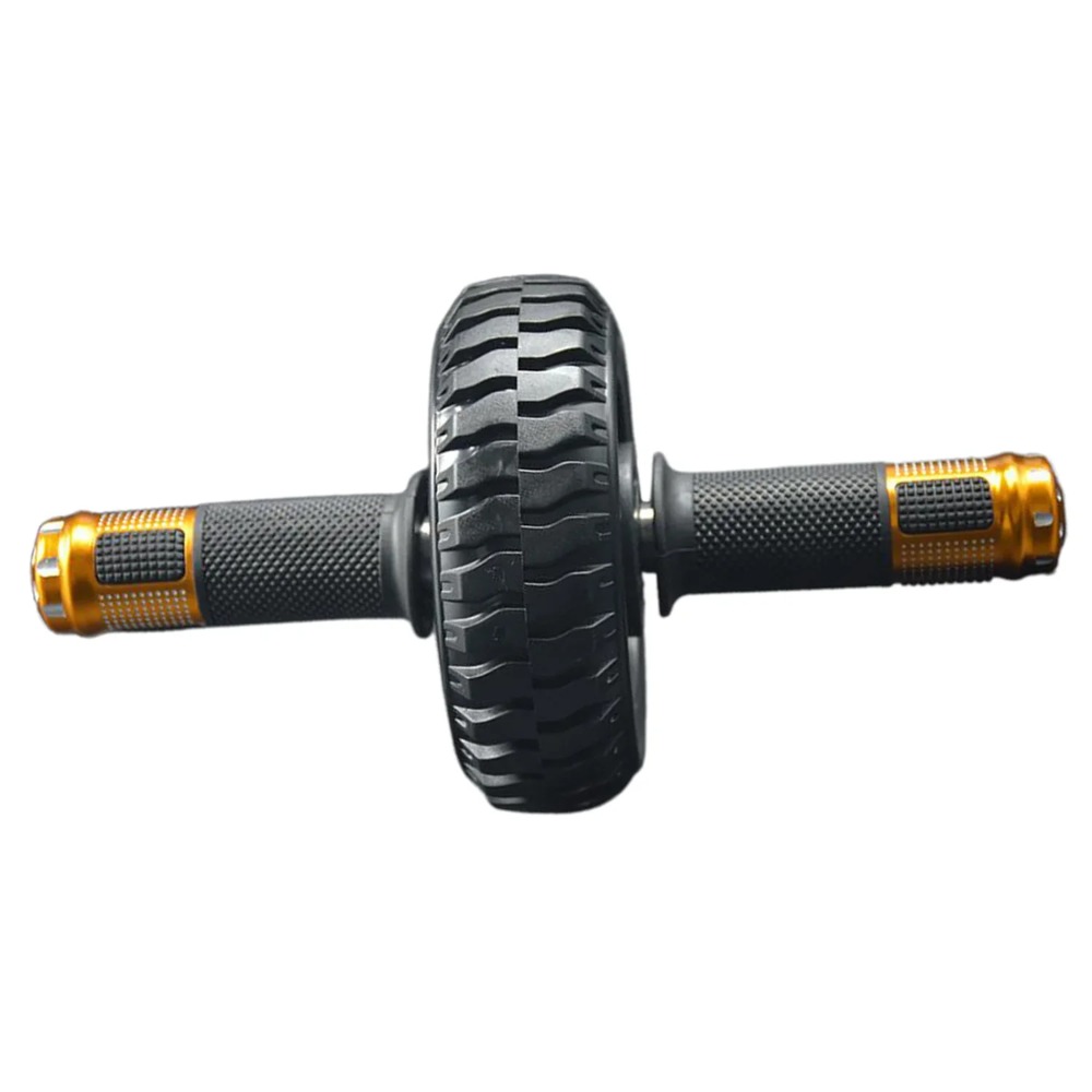 Ab Wheel Roller - 人間工学に基づいたグリップ腹部トレーニングローラー単輪滑り止めアブローラーホイール強力な耐荷重性筋肉を強化します