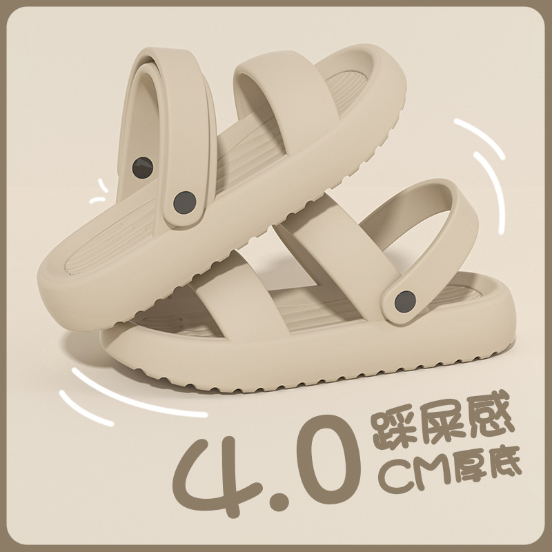 Resistance Bands - EVA厚底サンダル レディース ビーチウェア 通気性抜群 おしゃれ 夏用
