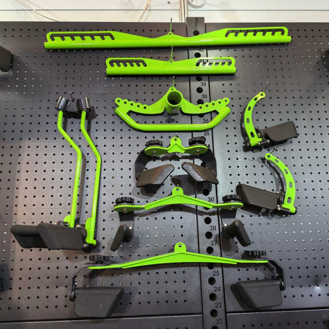 Lat Pulldown Bar - ラットプルダウングリップハンドル、Tバー、Vバー、上腕二頭筋、上腕三頭筋、バックブラスター、筋力トレーニング、ホームジム、ローイングマシンアタッチメント
