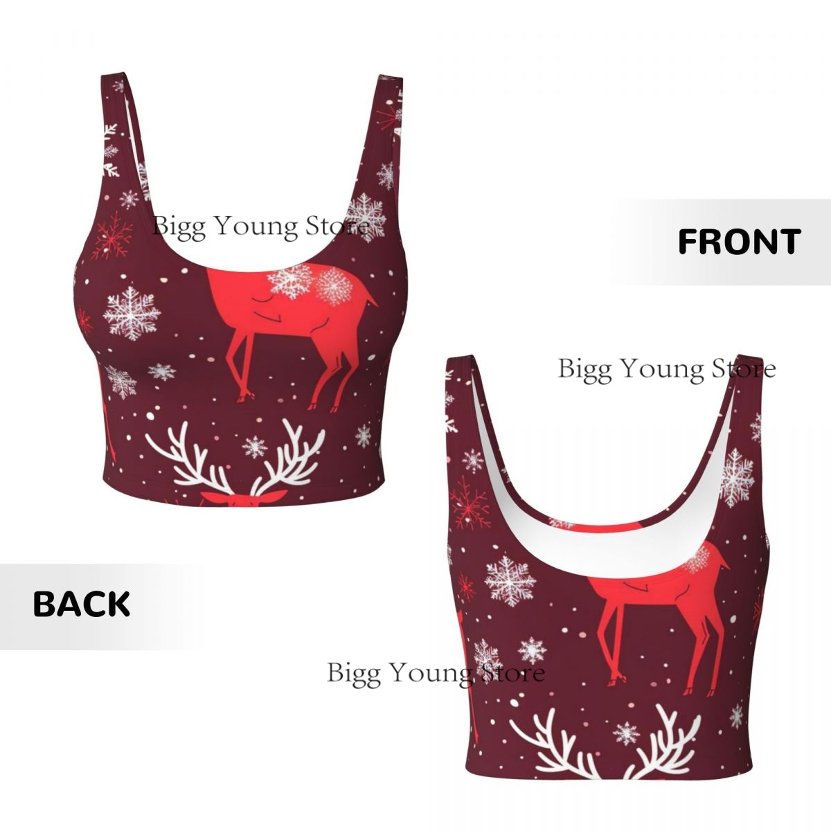 スポーツブラ女性ランニングヨガ服ベストクリスマススタイル壁紙 - Yoga Fitness Wallpaper のレビューと価格