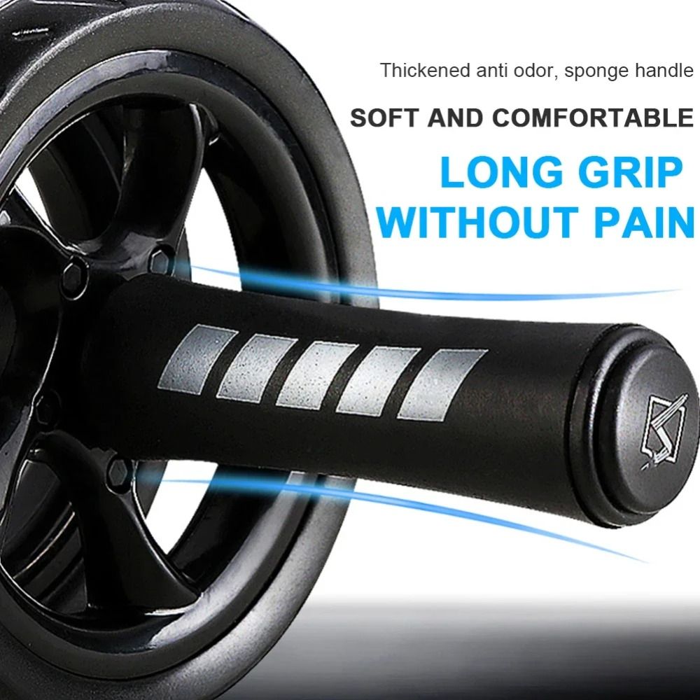 厚みのある腹部トレーニングローラーソフトスポンジグリップ強力 - Ab Wheel Roller のレビューと価格