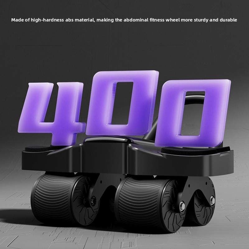 自動リバウンド四輪腹筋ローラーポータブルホームフィットネスト - Ab Wheel Roller のレビューと価格