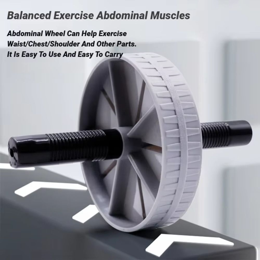 強力な耐荷重性腹部トレーニングローラーシングルホイールノイズ - Ab Wheel Roller のレビューと価格
