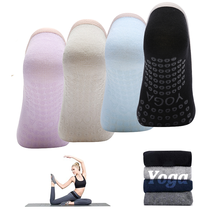 レディースノンスリップピラティスソックス女性レース包帯ヨガソ - Yoga Fitness Women のレビューと価格