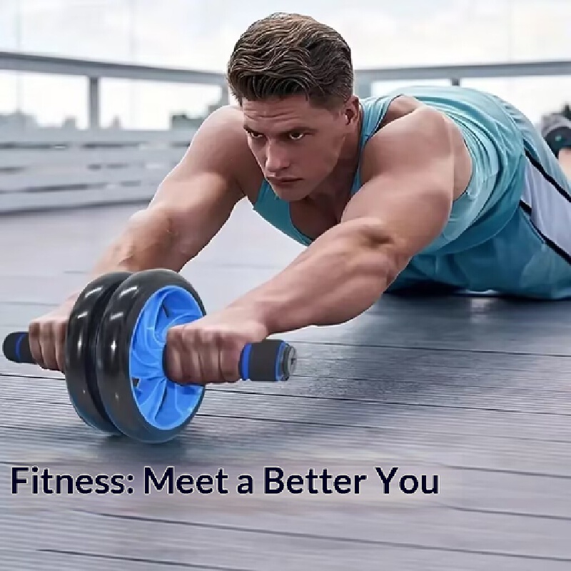 Fitany Ab ローラー 16 インチ デュアルホイール - Ab Wheel Roller のレビューと価格