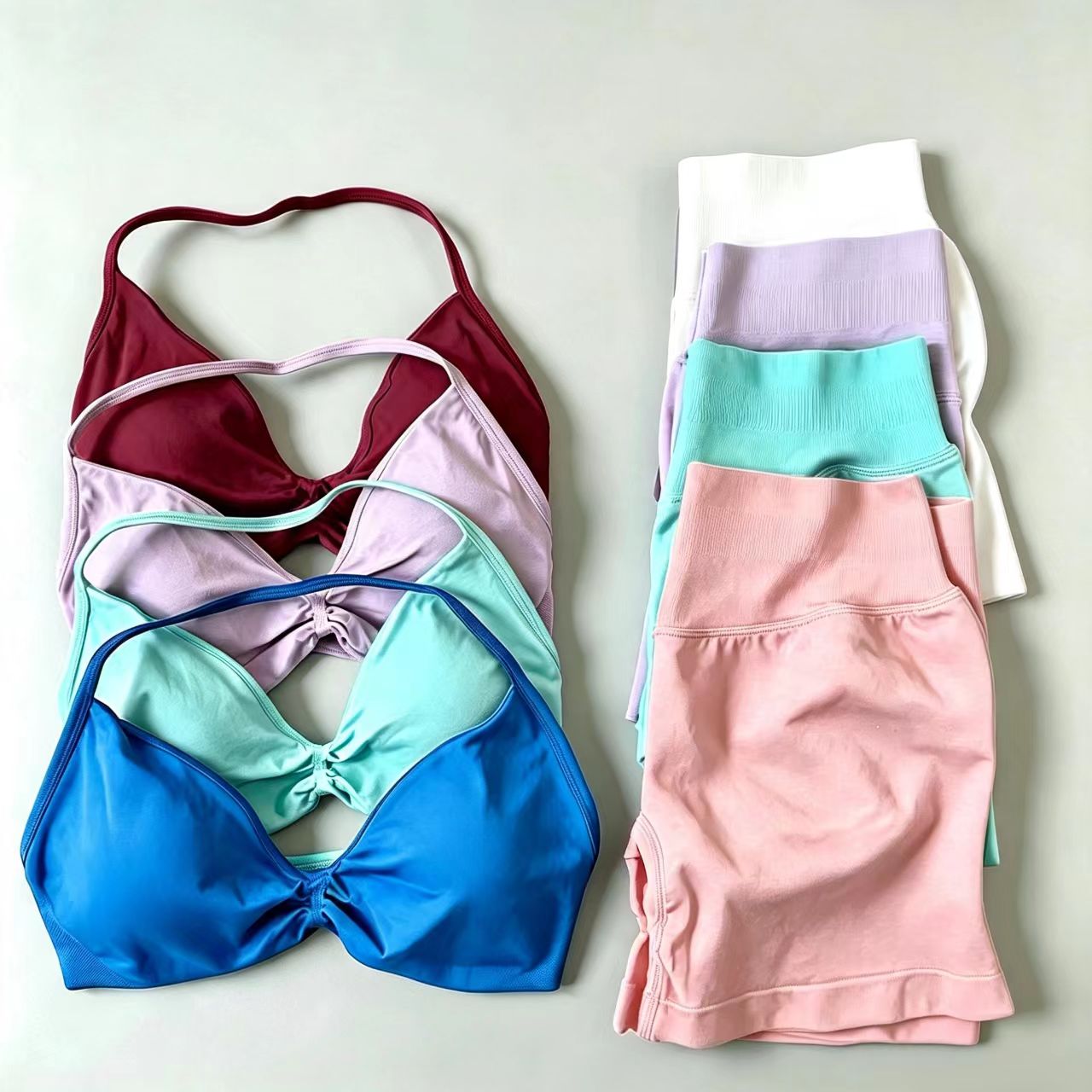 DFUF ツーピースヨガフィットネスセット、女性用シームレス - Yoga Fitness Set のレビューと価格