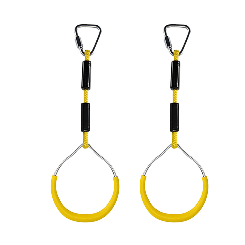 子供用カラフル体操リング2個セット、屋外遊び用、高強度、耐荷 - Gymnastics Rings のレビューと価格