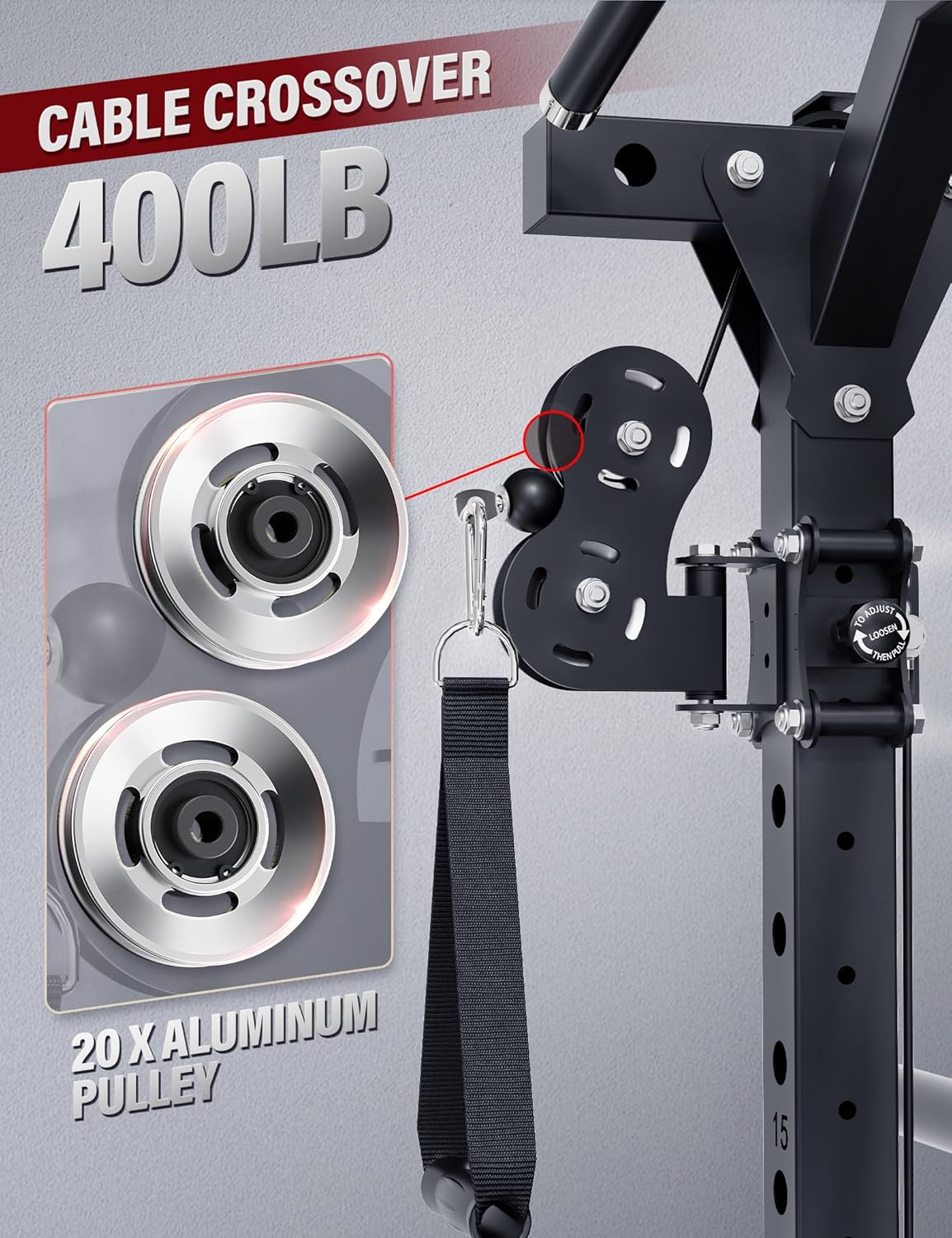 スミスマシン ホームジム スクワットラック プーリーバー デ - Lat Pulldown Bar のレビューと価格