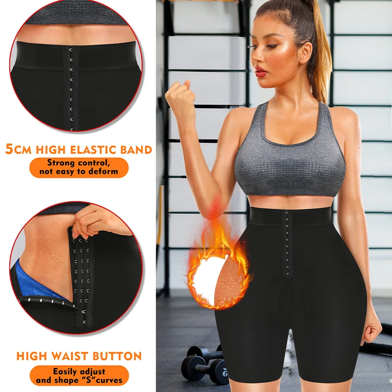 発汗サウナパンツ ボディシェイパーショーツ 減量スリムシェイ - Waist Trainer Women のレビューと価格