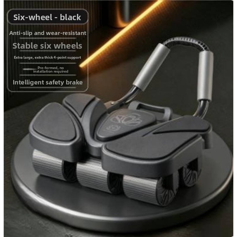 自動リバウンド腹筋強化ホイール、家庭用痩身器具、ポータブルフ - Ab Wheel Roller のレビューと価格